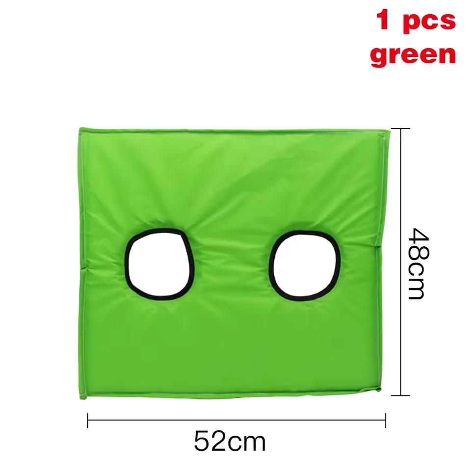 

Kindergarten Springboard Outdoor Multiplayer Sports Prop Jumping Foam Pad Kid S Outdoor Multifunction Game Pad 2-Hole Game Board Set