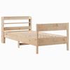 VidaXL Bed Frames Without Mattress 90x190 Cm Solid Pine Wood 3306948
