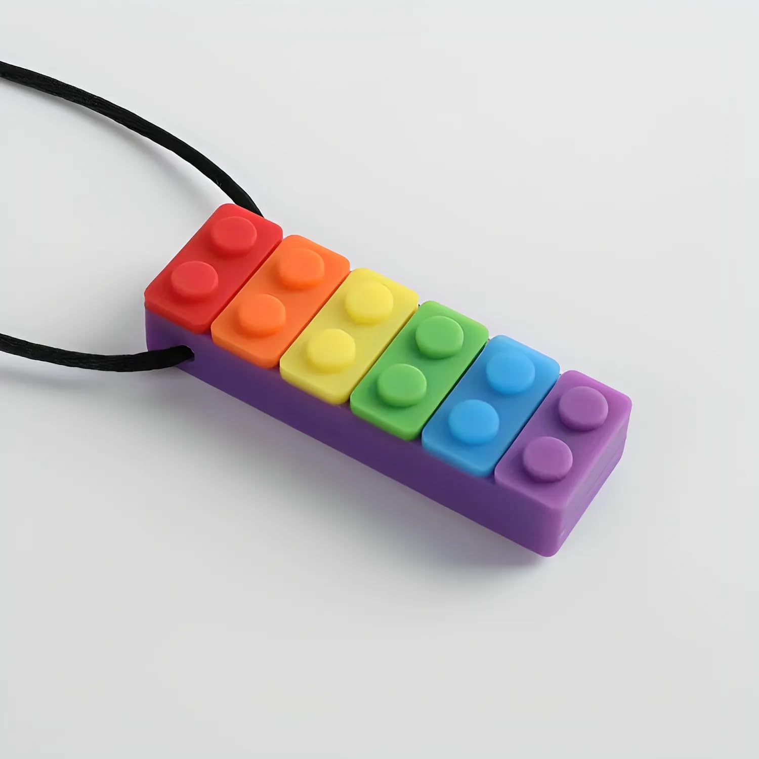 

[Japan Exclusive] Japanese Style Silicone Chew Necklace - Omamori Design for Sensory Integration (Purple)