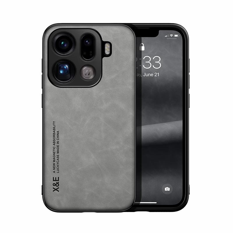 Für OPPO Find X9 Pro X9 X8 X6 X5 Pro X8S X8Ultra Hülle Magnetische PU-Leder + Weiches TPU Ultraleichter Kameraschutz Handyhülle
