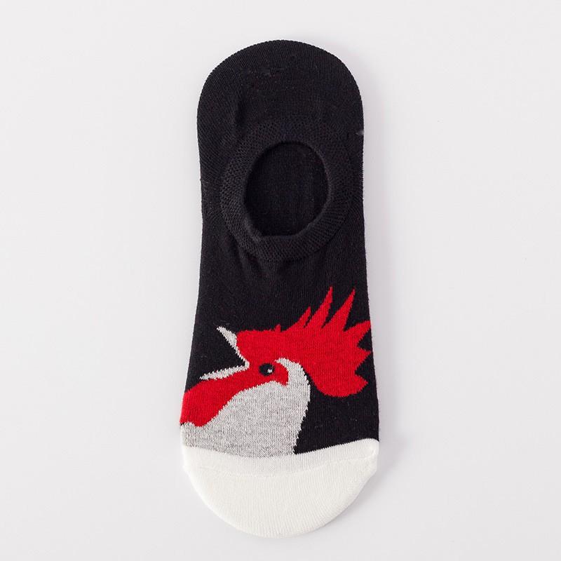 Womens Invisible Low-Cut Cotton Socks Non-Slip Ankle Breathable Casual Short Daily Wear