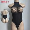 One-Piece Netwear, Sexy Lingerie, Open-File One-Piece Socks, Large-Size Mesh Socks Sh096