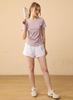 Women's V-Neck Quick-Dry Slim-Fit Sports T-Shirt - Breathable Yoga & Running Top