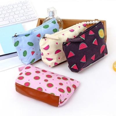 Waterproof Cosmetic Organizer Bag Coin Bag Printing Women Travel Makeup Case Portable Cosmetic Bags