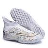 Foot nails grass shoes World Cup spot Messi training shoes men's high-top spikes children's broken adult men and women