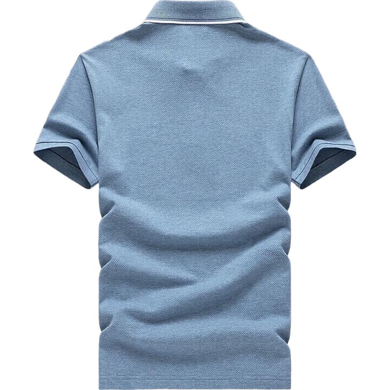 Seven Wolves Men's Business Casual Piqué Polo Shirt