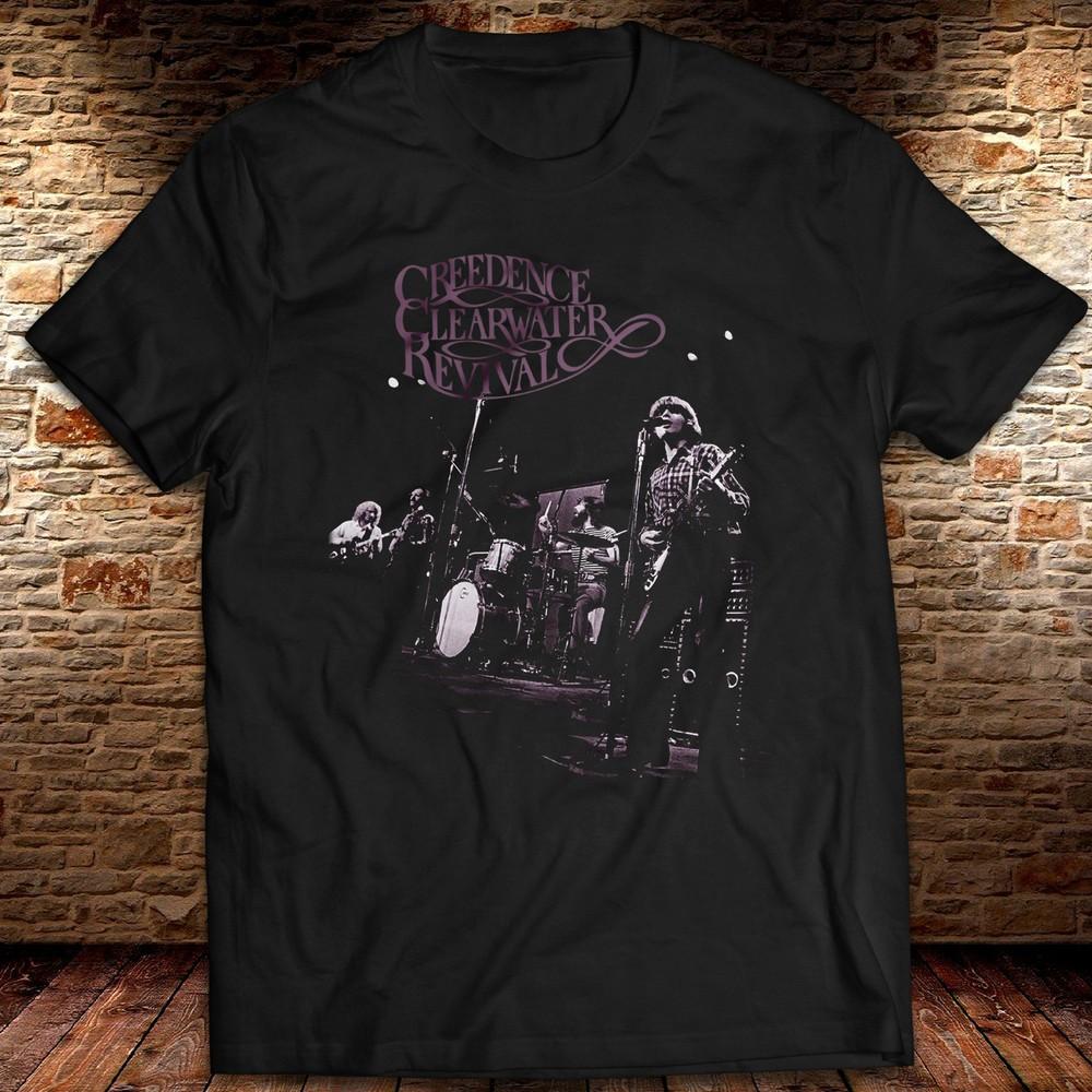 20 Golden Greats T-Shirt Creedence Clearwater Revival Rock Concert Music Unisex T-Shirt L