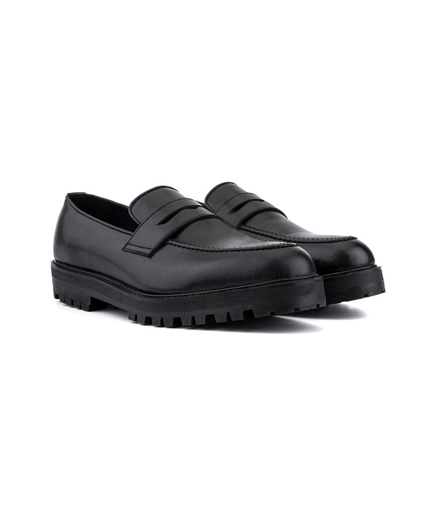 Miamiproject 0891 Causeway Basic Penny Loafers Vantablack