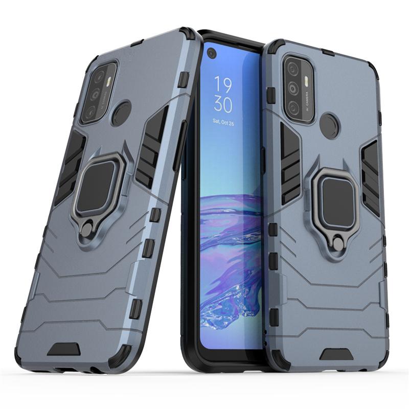 Phone Case For OPPO A53 Cover For OPPO A53 Capas Shockproof Heavy Bumper PC Holder Magnetic Armor Case For OPPO A53S A53 Fundas