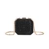 Damen Luxus Glänzende Diamant Abendtasche Kastenform Bankett Handtasche Damen Neu Strass Party Tasche Clutch