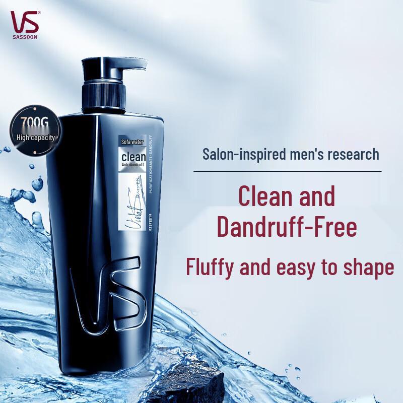 VS Men's Anti-Dandruff & Refreshing Shampoo Twin Pack