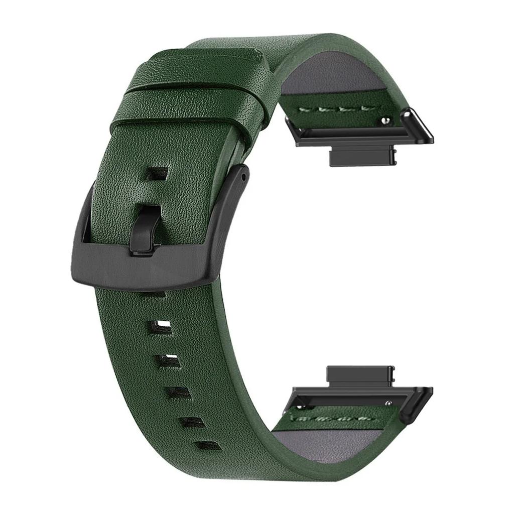 Leather Strap for Huawei Watch Fit 4 Pro Band Vintage Frosted Strap for Huawei Watch Fit 4 3 2 1 Watchband Accessories