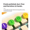 Baby Color Math Toy Double Side Color Matching Spell Words Children Early Educational Wooden Toy Baby Monterssori Preschool Toy
