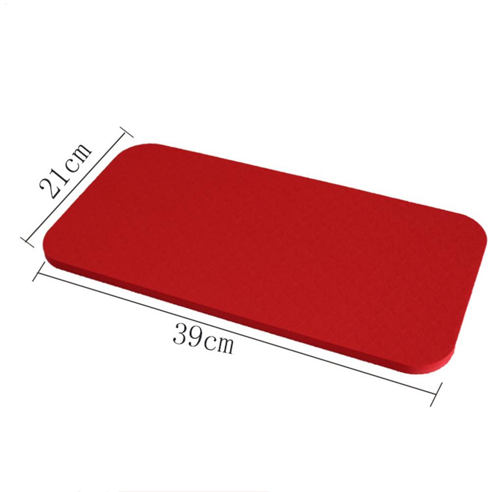 Esterilla de yoga placa de fitness para el hogar soporte esterilla de ejercicio tpe engrosamiento deportivo antideslizante rodillera de rodillas Soporte para dar forma al fitness