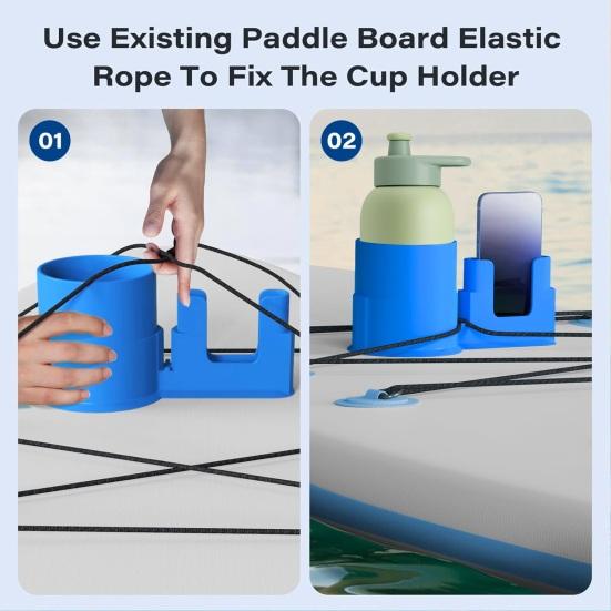 Kayak Cup Phone Holder for Paddle Board SUP Drink Holder Stand Up