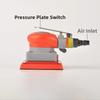 Rectangular Pad Pneumatic Palm Sander Pneumatic Polisher  for Flat Surface Sanding and Polishing