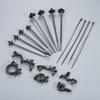 120Pcs Nylon Self Locking Cable Straps 30pcs Wire Loom Clips Car Pipe Cable Fastener Bundle Fixed Binding Wire Fixing Zip Ties