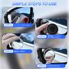 LILIWER Auxiliary Side Car Blind Adjustable Suction Cup Auxiliary Side Wide Field of Eliminates Blind Rearview Easy Installation of Left and Do Not