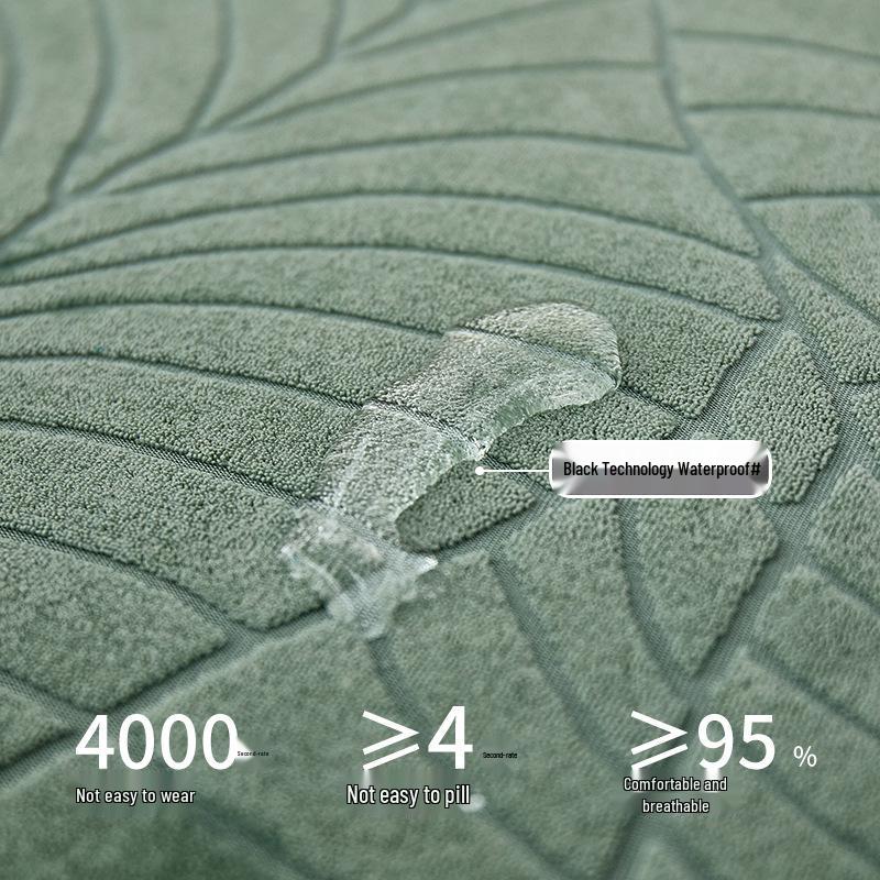 Voděodolný žakárový potah na pohovku s Velvet Feel - All-inclusive, Reliéfní prachovka