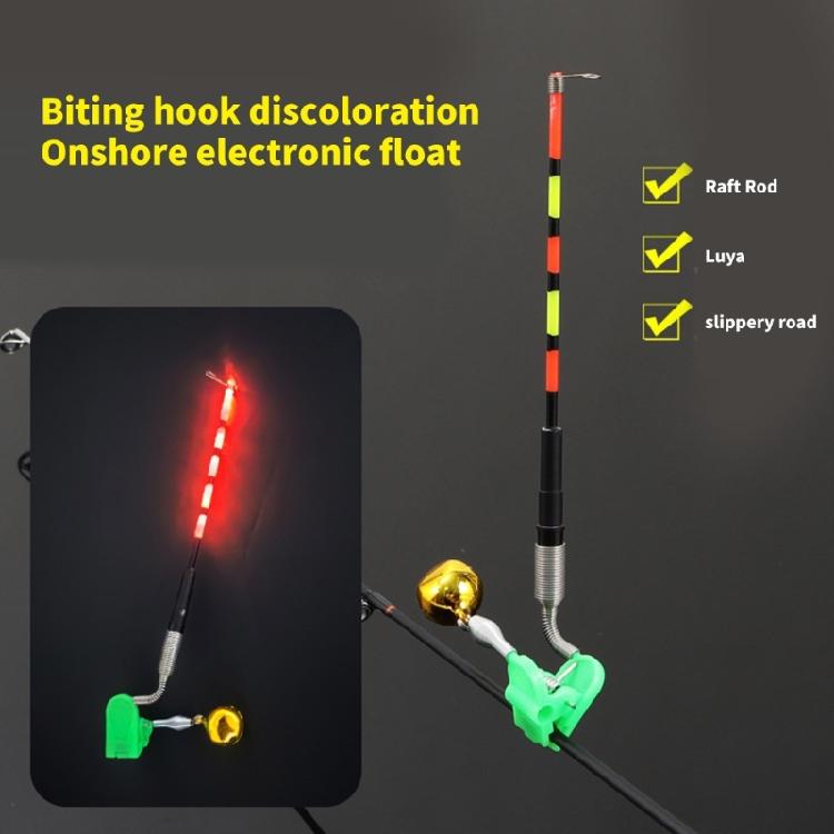 Sensitive Fishing Line Vibration Detectors Fishing Rod Lighting Stick Bites Alarm Float Tackle Electronic Poles Lamp