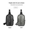 Men's 2025 Summer Trendy High-End Casual Sport Crossbody Chest Bag