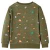 Sweatshirt pour enfants kaki 92/104/116/128/140