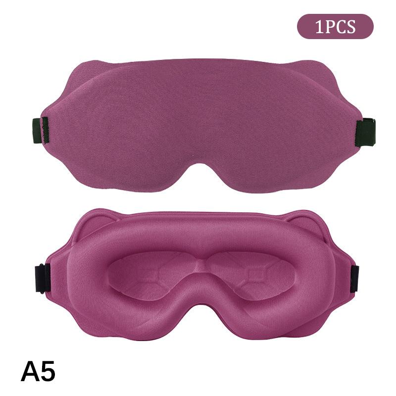 

1Pc Sleeping Mask 6D Block Out Light For Eyes Soft Sleeping Aid Eye Mask For Travel Eyeshade Night Breathable Slaapmasker