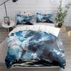 Dangerous Dragon Duvet Cover Set EU Single Double King US Twin Full Queen Size Bed Linen Set  Cute Duvet Cover Bed