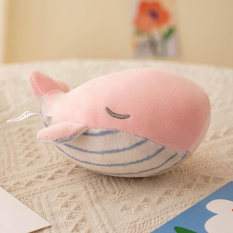 Porpoise & Whale Plush Keychain: Dolphin Doll Bag Charm Stuffed Animal