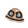 Spring and Autumn Japanese Style Fresh Hollow Flowers Knitted Fisherman Hat for Women Sweet and Versatile Face Showing Small Wool Hat Trendy