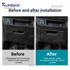 For Renault Clio 5 MK5     2024 2025 LHD Real Soft Carbon Fiber Car Fuse Box Panel Interior Trim Sticker