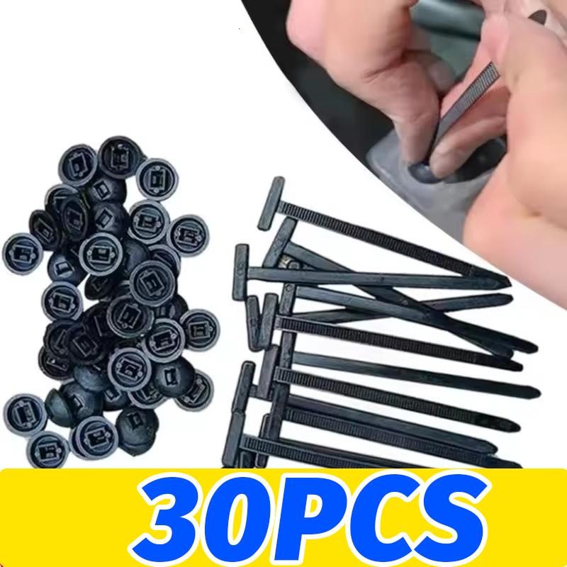 Push Mount Cable Tie Nylon Wire Harness Fastener Clip Self Locking Head For Car Auto Bumper Fender Engine Cover Retainer Buckle