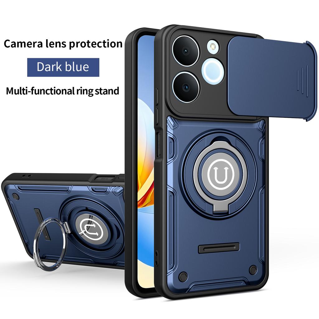 For Realme 15T Case Realme 15T Cover RM 15T Magnetic Armor Shockproof Ring Holder Phone Case Magsafe Wireless Charge Phone Cover