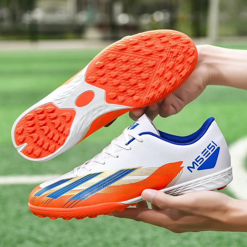 

Ronaldo s new European Cup football shoes for boys and girls, children s TF broken nails and long nails, youth adult sneakers 45