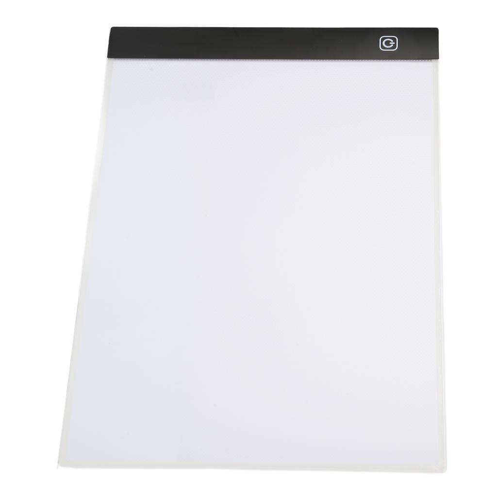 A4 Tracing Light Box 3 Levels Adjustable Brightness Touch Sensor Uniform Lighting LED Light Pad for Sketching 2D