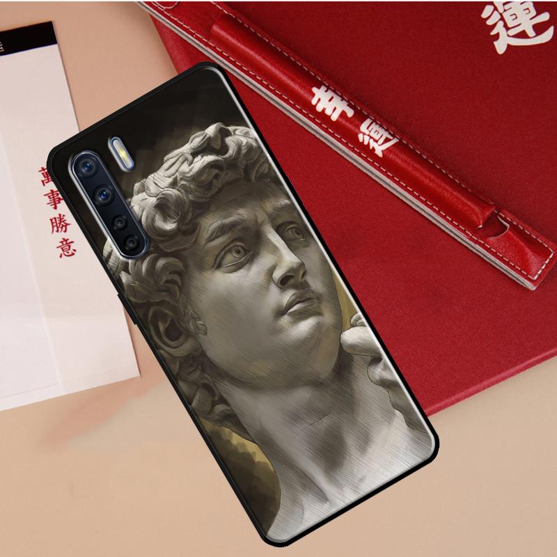 Renaissance Art Painting Case For Oppo A94 A18 A74 A57 A17 A77 A38 A58 A78 A98 A54 A80 A60 A40 A96 A76 A16 A15 A5 Pro