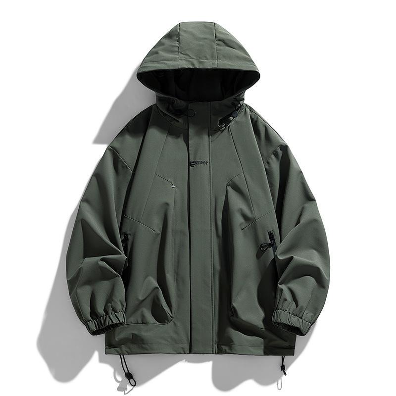 

Unisex Outdoor Windbreaker Jacket - Trendy 2024 Mountain Workwear Coat 2XL