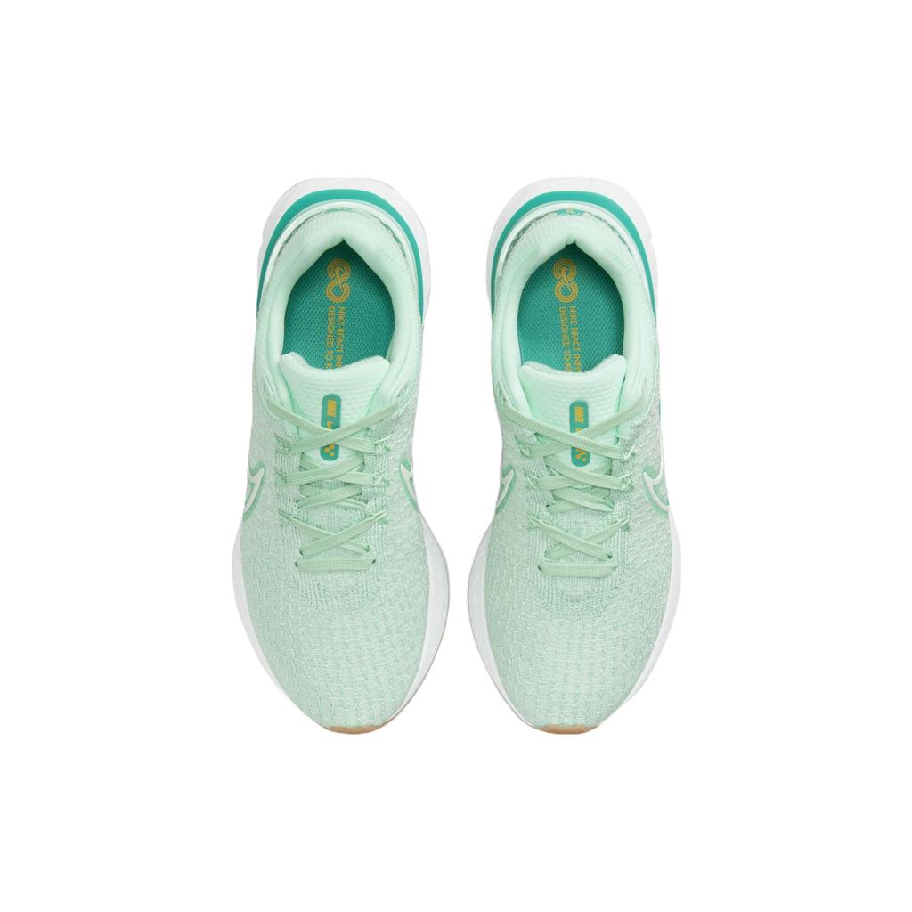 Nike React Infinity Run Flyknit 3 Mint Foam Women Sneakers Green Enamel-Green Neptune-Green DD3024-301