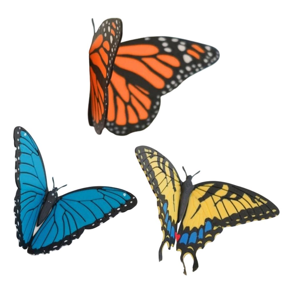 Realistic Butterfly Magnets Decorative Magnetic Art For Refrigerator Door Photo Wall DIY Craft Projects