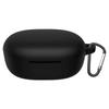 Portable Soft Earphone Case Anti-drop with Hook Protector Cover Silicone Shockproof Protective Sleeve for Redmi Buds 4 Lite