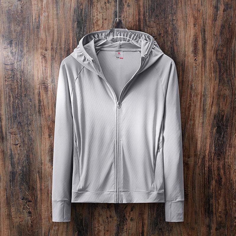 

Унисекс Летняя куртка из ледяного шелка с защитой от УФ-лучей - Дышащая и легкая 2XL