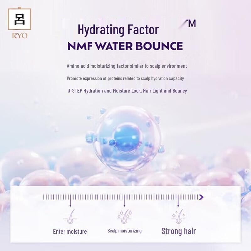 Ryo Hydro-Glow Hyaluronic Acid Volumizing Shampoo