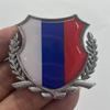 Metalowa Flaga Narodowa Samochodowa Naklejka Samochodowa Chiny Stany Zjednoczone Niemcy Francja Wielka Brytania Włochy Japonia Wietnam Korea Południowa Naklejka z Emblematem Bocznym