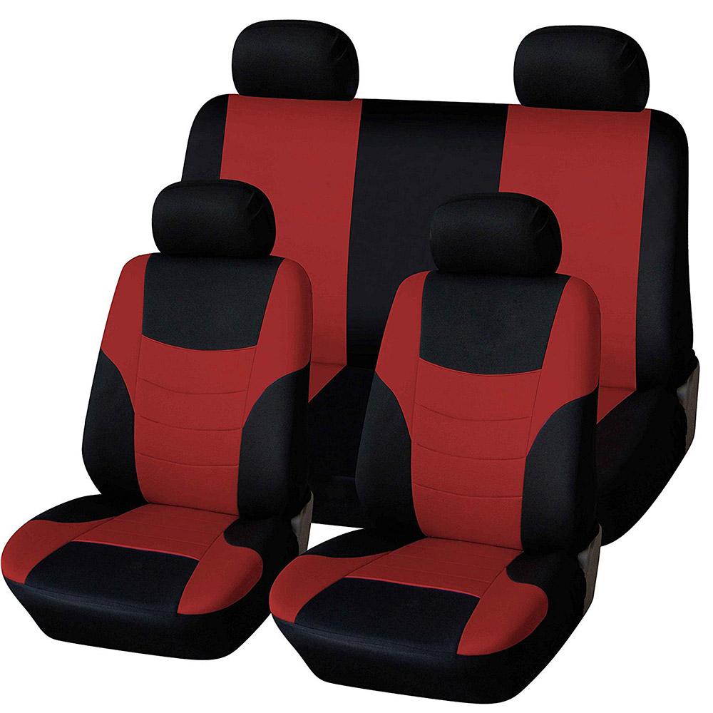 8 Color Universal Car Seat Cover Polyester Fabric Protect Seat Cushion Auto Interior For Lada For Kia For Renault For Ford