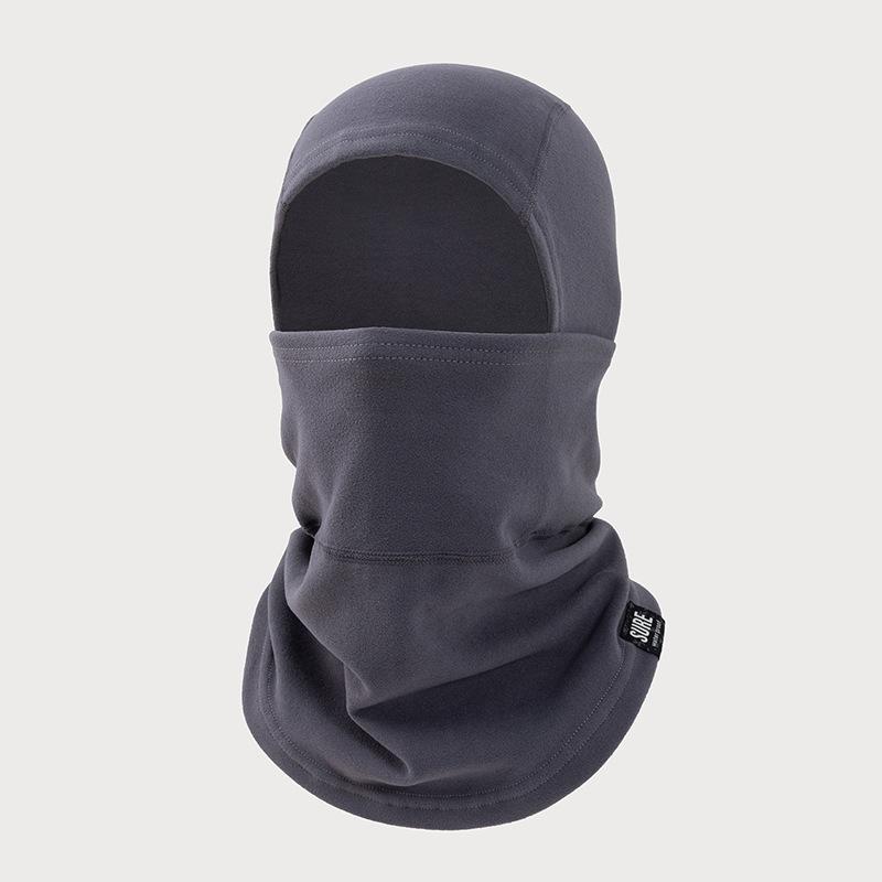 Winddichte Fleece-Sturmhaube: Warmer Outdoor-Radschal und Nackenschutz