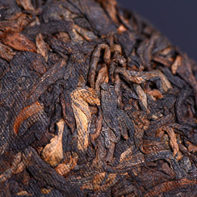 2019 LaoTongZhi 9978 Batch 191 Yunnan Old Comrade Haiwan Shu Ripe Puer Tea 357g