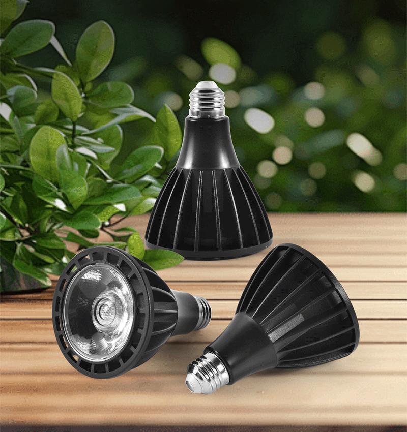 18W PAR lens led full spectrum plant fill light COB flower growth lamp aquarium lamp laser stage lighting aluminum indoor lamp