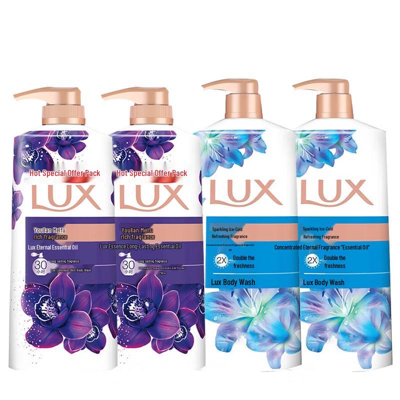 

LUX Dark Lotus & Ice Cool Mint Shower Gel Duo Pack