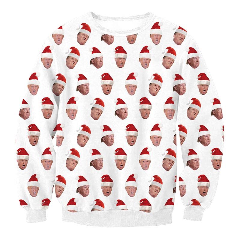 Premium New Ugly Xmas Christmas Sweater Vacation Santa Elf Novelly Sweatshirt For Women And Men