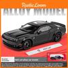 Alloy Dodge Challenger Srt Hellcat Sports Car Model Collectible For Kids With Inertia Control And Open Doors